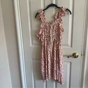 NWT Nordstrom Ever After Abstract Floral Print Dress coquette vibes
